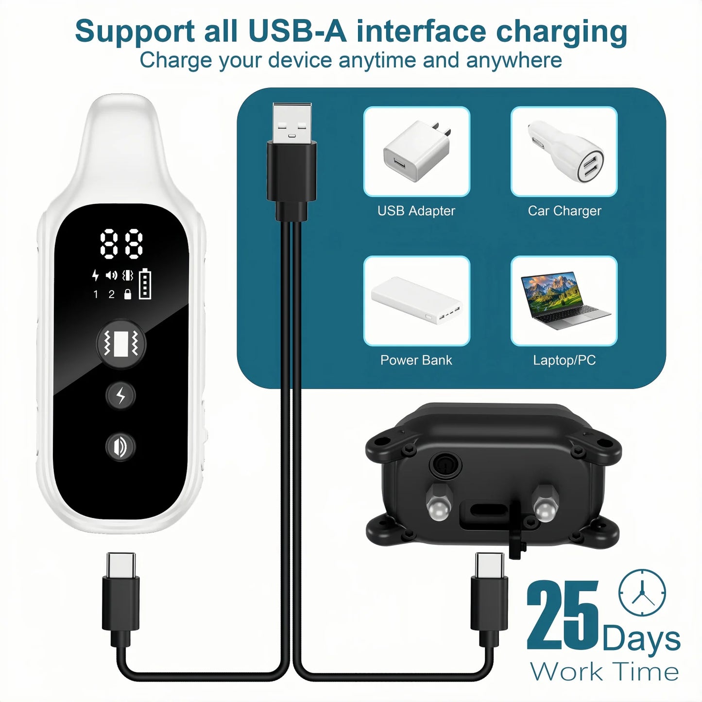 800m Waterproof Digital Dog Training Collar